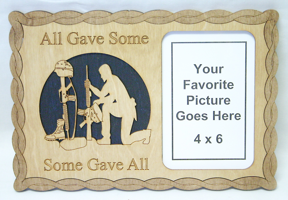 All Gave Some - Some Gave All Picture Frame